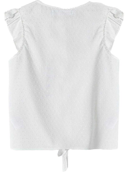 Camiseta diseño atado delantero niñas - minoti - Kiabi Camiseta diseño atado delantero niñas - minoti - Kiabi