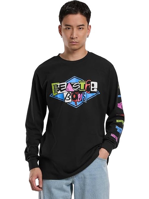 Camiseta diseño beastie boys de manga larga para hombre - mister tee - Kiabi