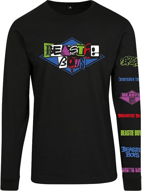 Camiseta diseño beastie boys de manga larga para hombre - mister tee - Kiabi