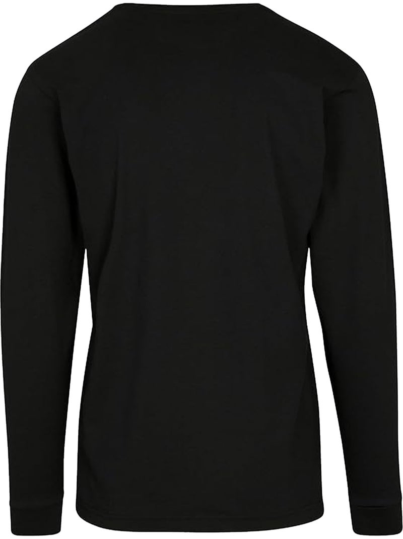 Camiseta diseño beastie boys de manga larga para hombre - mister tee Negro - Kiabi