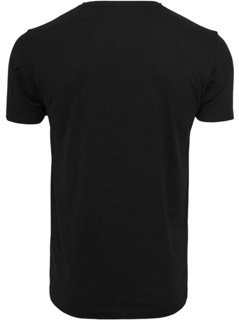 Camiseta diseño calavera de acuarela para hombre - mister tee Negro - Kiabi