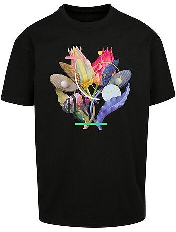 Camiseta diseño coral para hombre - mister tee