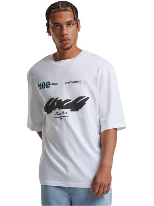 Camiseta diseño deporte de motor para hombre - mister tee - Kiabi Camiseta diseño deporte de motor para hombre - mister tee - Kiabi