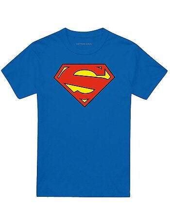 Camiseta diseño escudo para adultos unisex - superman