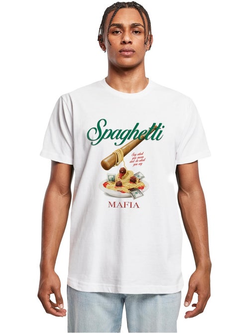 Camiseta diseño espagueti para hombre - mister tee - Kiabi