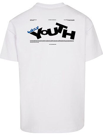 Camiseta diseño estampado en espalda para hombre - lost youth