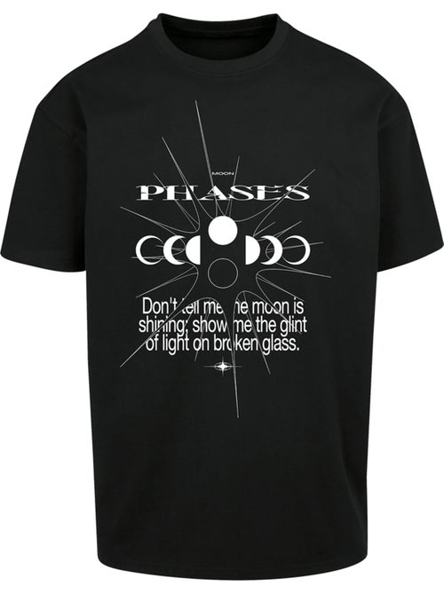 Camiseta diseño fases lunares para hombre - mister tee - Kiabi