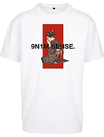 Camiseta diseño geisha para hombre - 9n1m sense