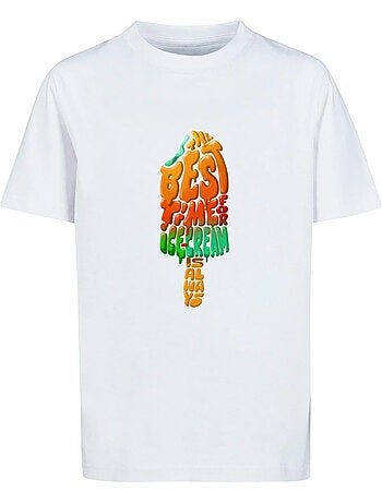 Camiseta diseño helado para niños/niñas - mister tee
