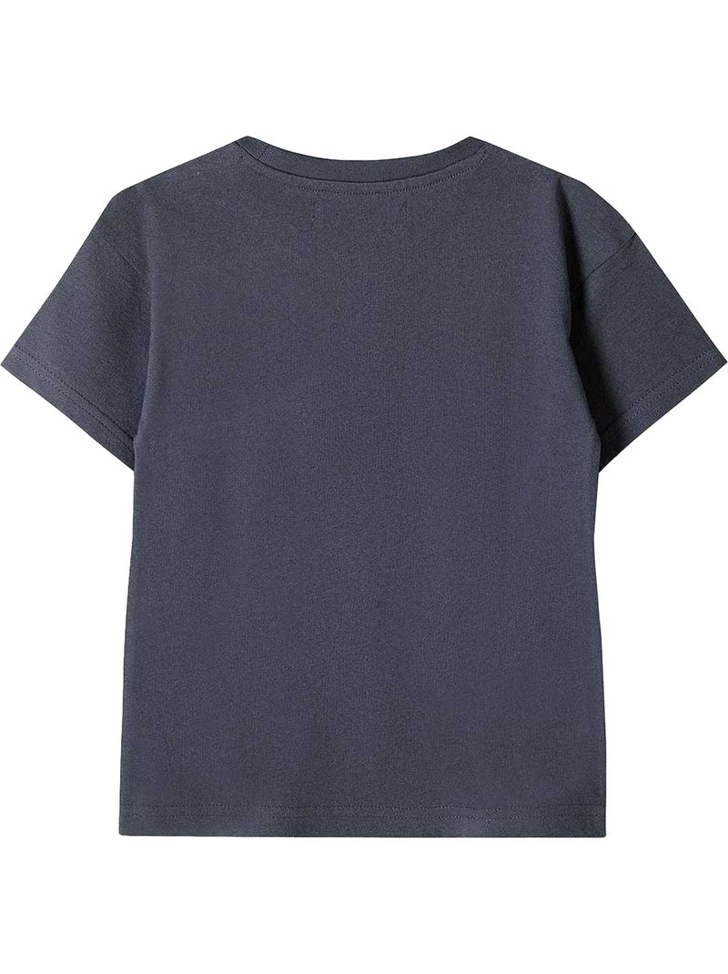 Camiseta diseño impreso niños - minoti Gris - Kiabi