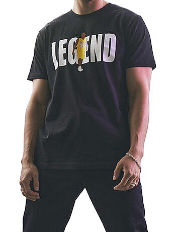 Camiseta diseño jugador de baloncesto para hombre - mister tee