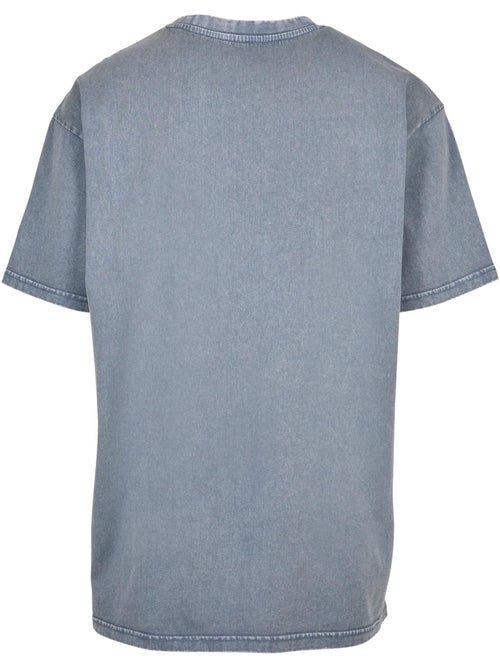 Camiseta diseño lavado ácido para hombre - build your brand - Kiabi