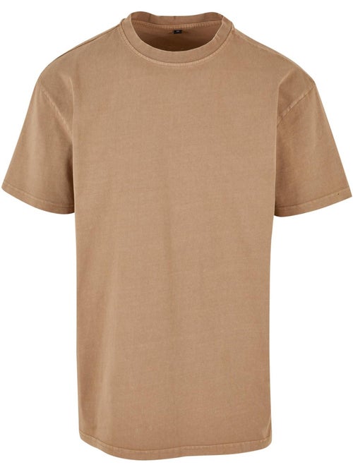 Camiseta diseño lavado ácido para hombre - build your brand - Kiabi