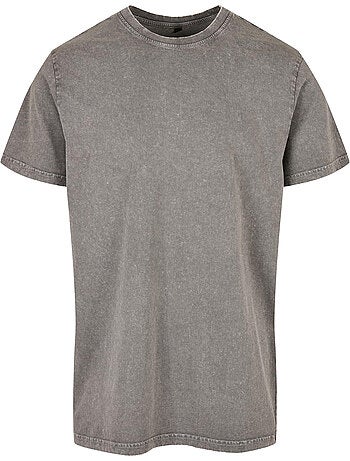Camiseta diseño lavado ácido para hombre - build your brand