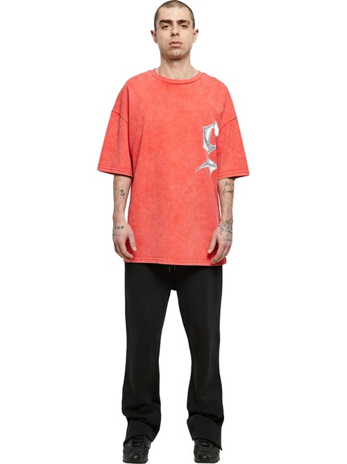 Camiseta diseño lavado cromo para hombre - 9n1m sense - Kiabi