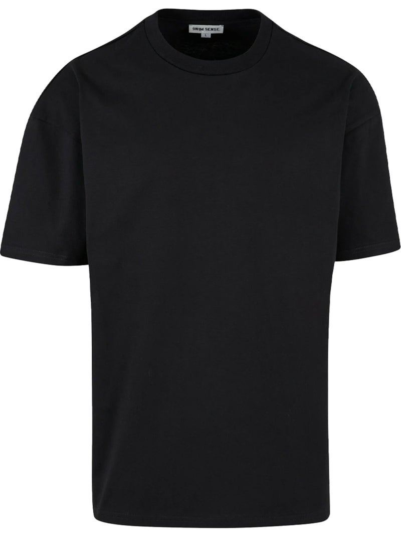 Camiseta diseño lisos para hombre - 9n1m sense Negro - Kiabi