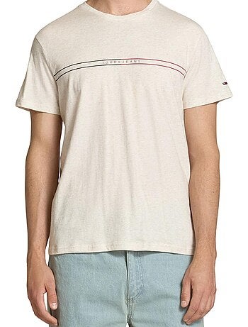 Camiseta diseño lisos para hombre - pack de 5 - tommy hilfiger