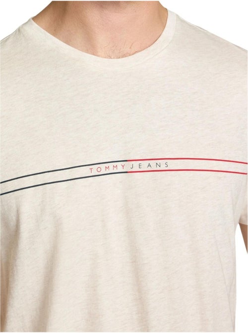 Camiseta diseño lisos para hombre - pack de 5 - tommy hilfiger - Kiabi