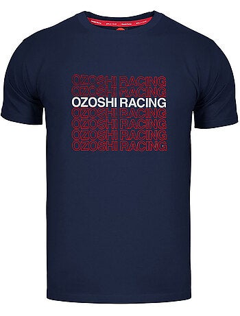 Camiseta diseño logo repetido para hombre - ozoshi