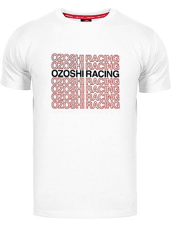 Camiseta diseño logo repetido para hombre - ozoshi