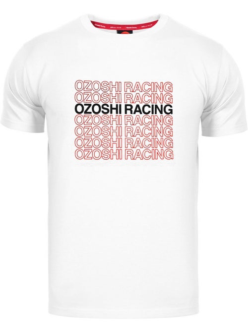 Camiseta diseño logo repetido para hombre - ozoshi - Kiabi