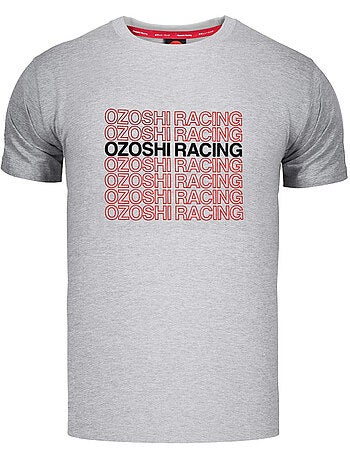 Camiseta diseño logo repetido para hombre - ozoshi