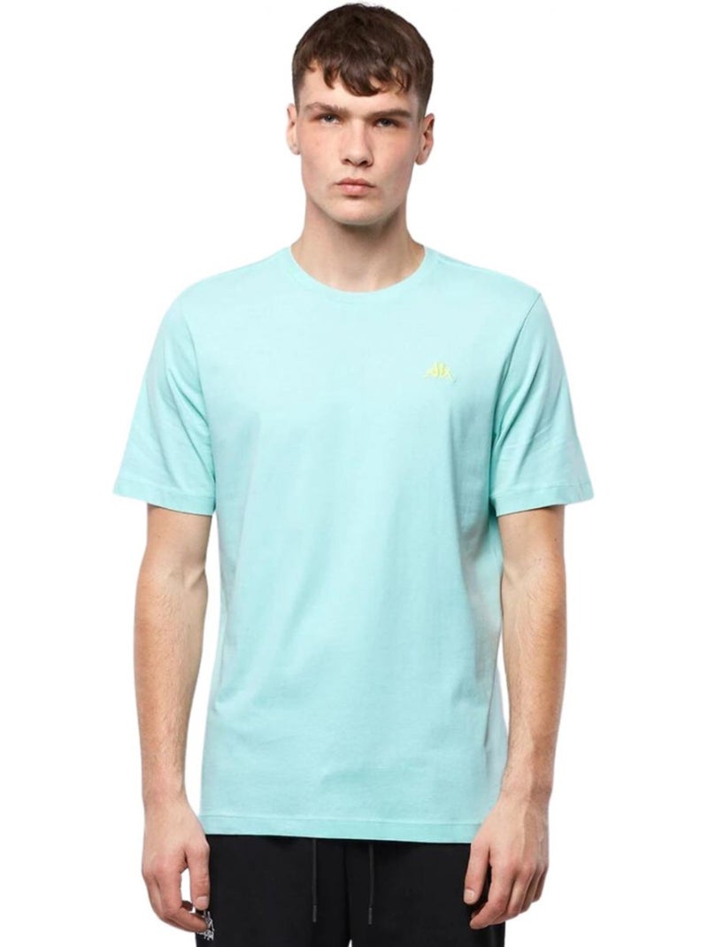 Camiseta diseño logotipo bordado para hombre - kappa Azul - Kiabi