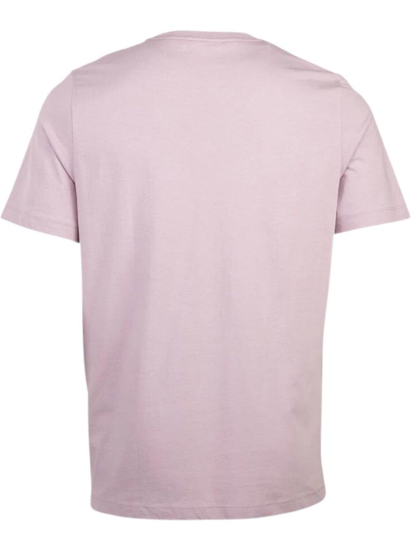 Camiseta diseño logotipo bordado para hombre - kappa Violeta claro - Kiabi