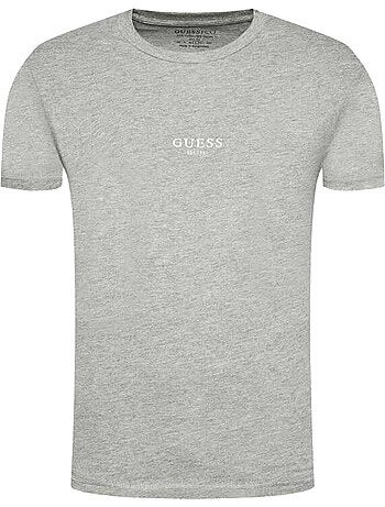 Camiseta diseño logotipo de manga corta para hombre - guess