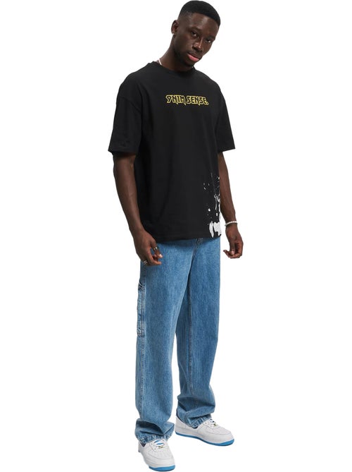Camiseta diseño logotipo gótico para hombre - 9n1m sense - Kiabi