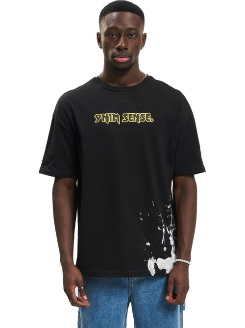 Camiseta diseño logotipo gótico para hombre - 9n1m sense - Kiabi
