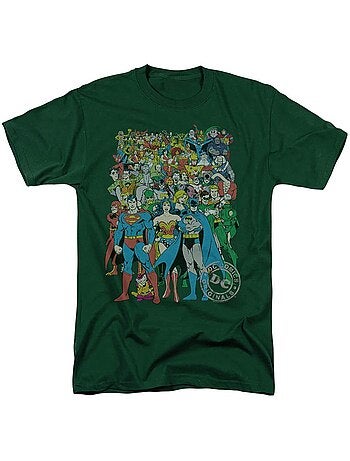 Camiseta diseño logotipo para adultos unisex - dc comics