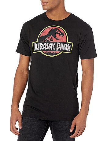Camiseta diseño logotipo para hombre - jurassic park