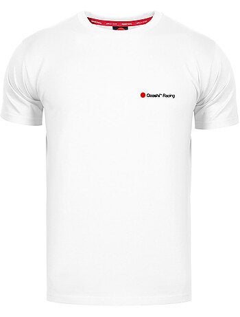 Camiseta diseño logotipo pequeño para hombre - ozoshi