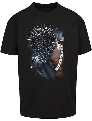 Camiseta diseño máscara espinosa para hombre - mister tee