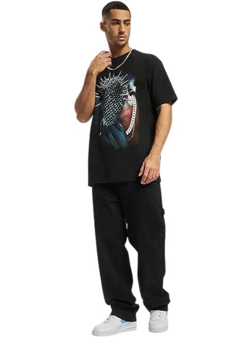 Camiseta diseño máscara espinosa para hombre - mister tee - Kiabi