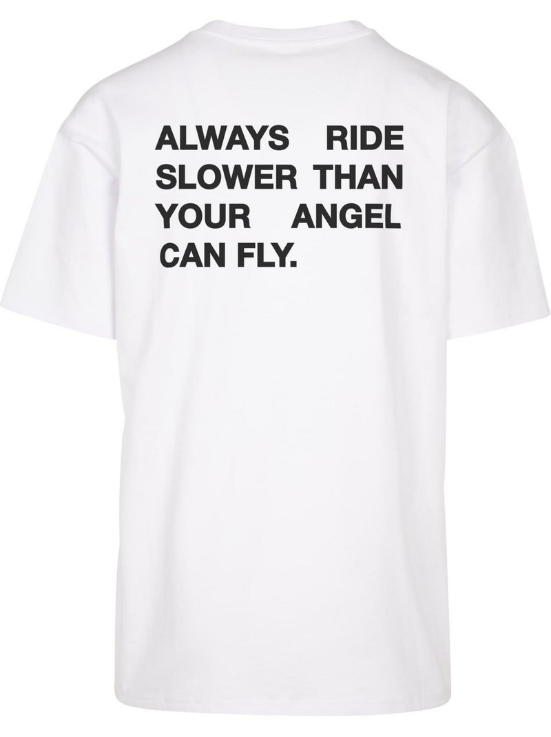 Camiseta diseño moto gp para hombre - mister tee Blanco - Kiabi