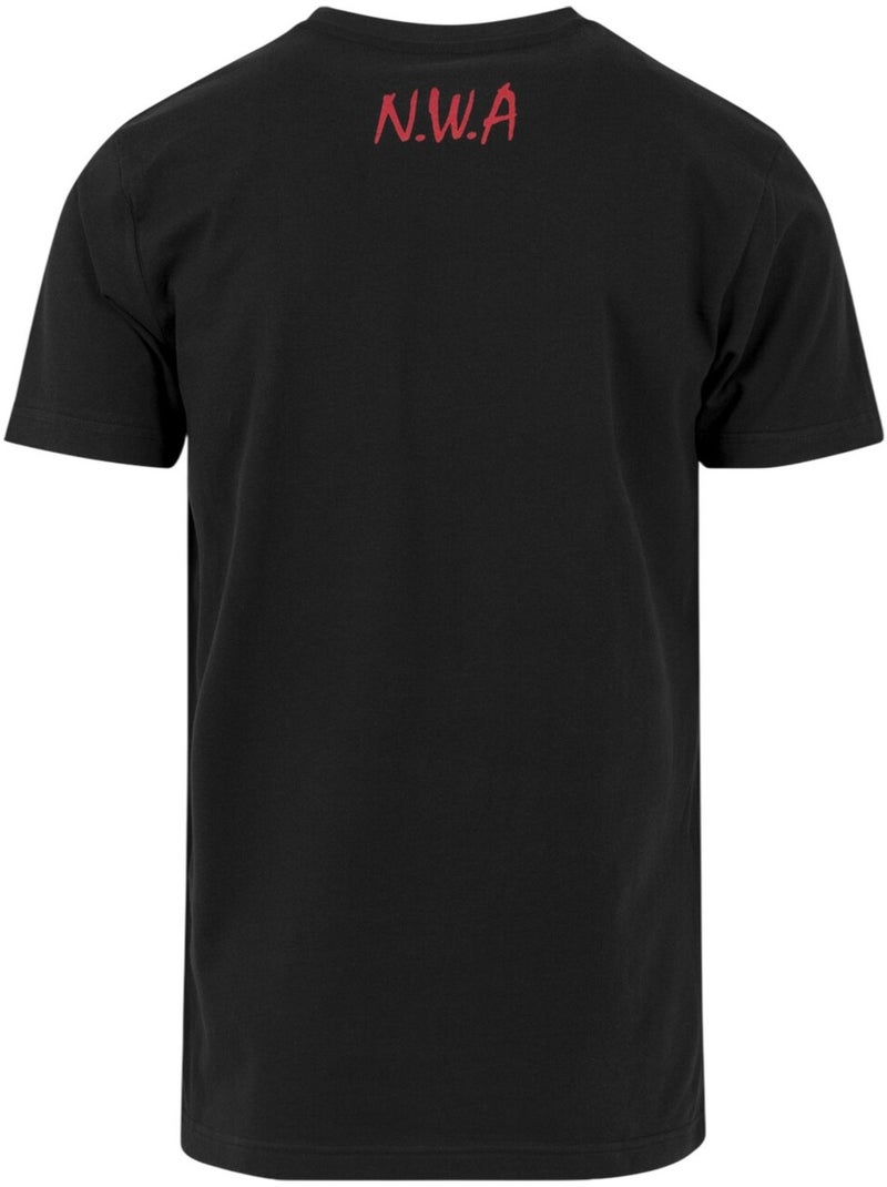 Camiseta diseño n.w.a para hombre - mister tee Negro - Kiabi