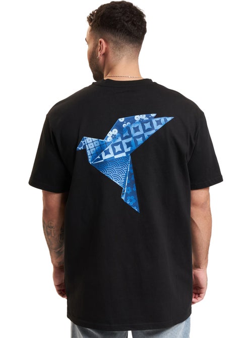Camiseta diseño pájaro de papel para hombre - mister tee - Kiabi