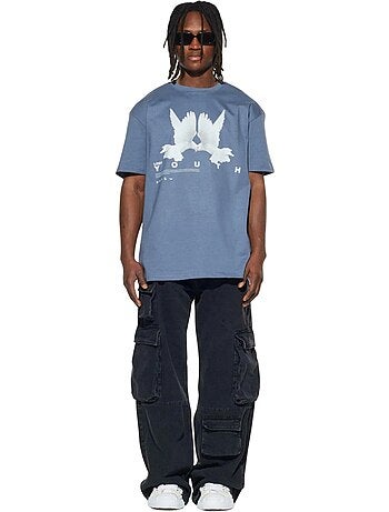 Camiseta diseño paloma para hombre - lost youth