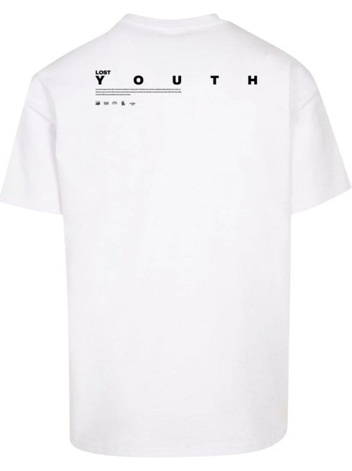 Camiseta diseño paloma para hombre - lost youth - Kiabi
