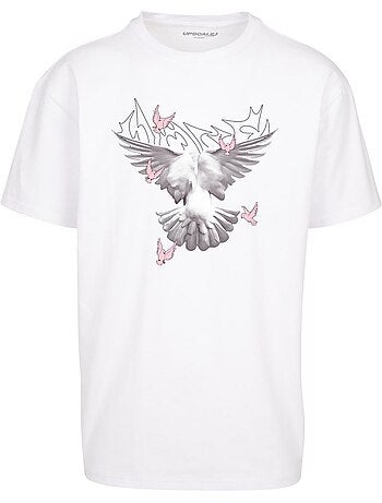 Camiseta diseño palomas para hombre - mister tee