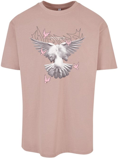 Camiseta diseño palomas para hombre - mister tee - Kiabi