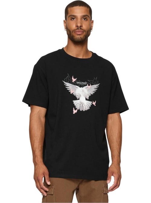 Camiseta diseño palomas para hombre - mister tee - Kiabi