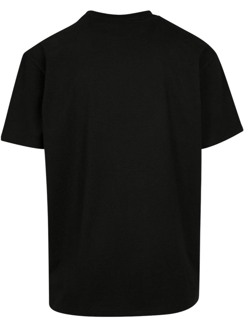 Camiseta diseño palomas para hombre - mister tee Negro - Kiabi