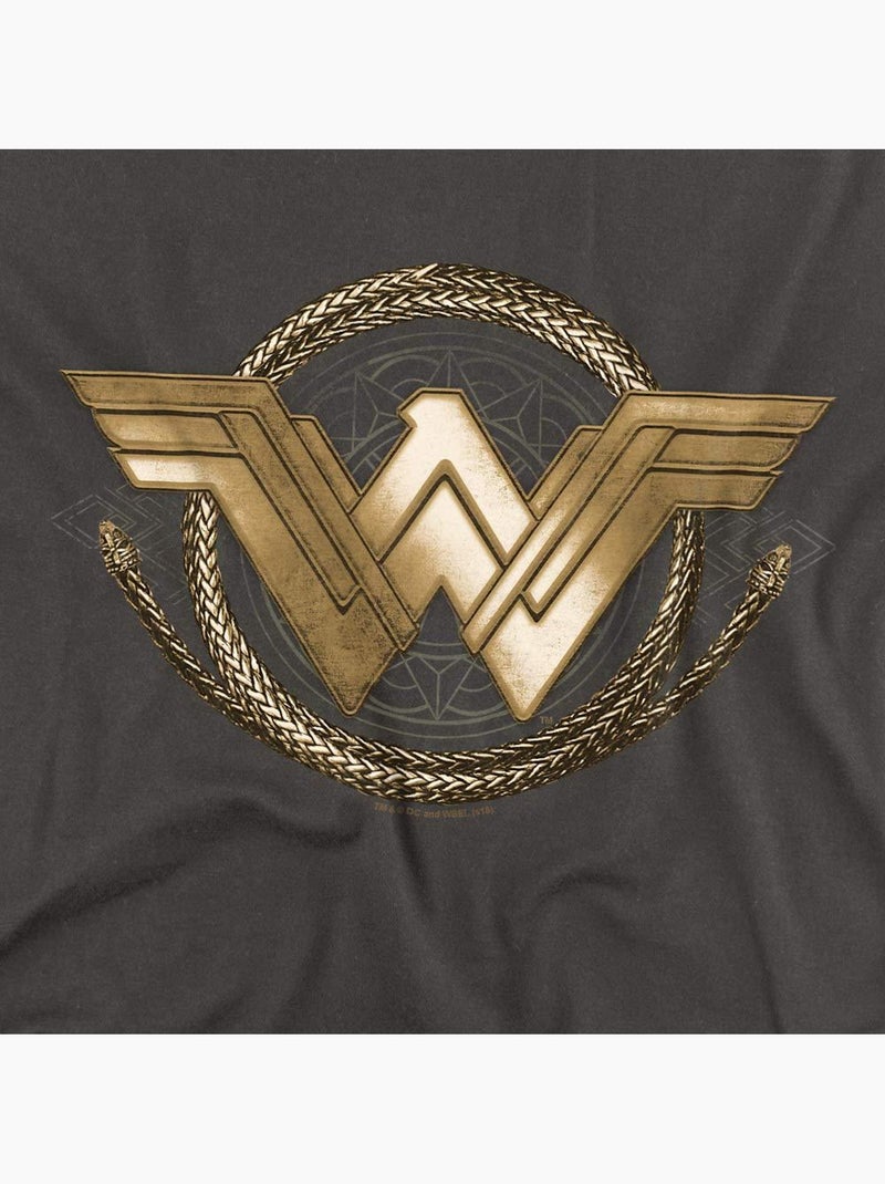 Camiseta diseño película para mujer - wonder woman Gris gris antracita - Kiabi