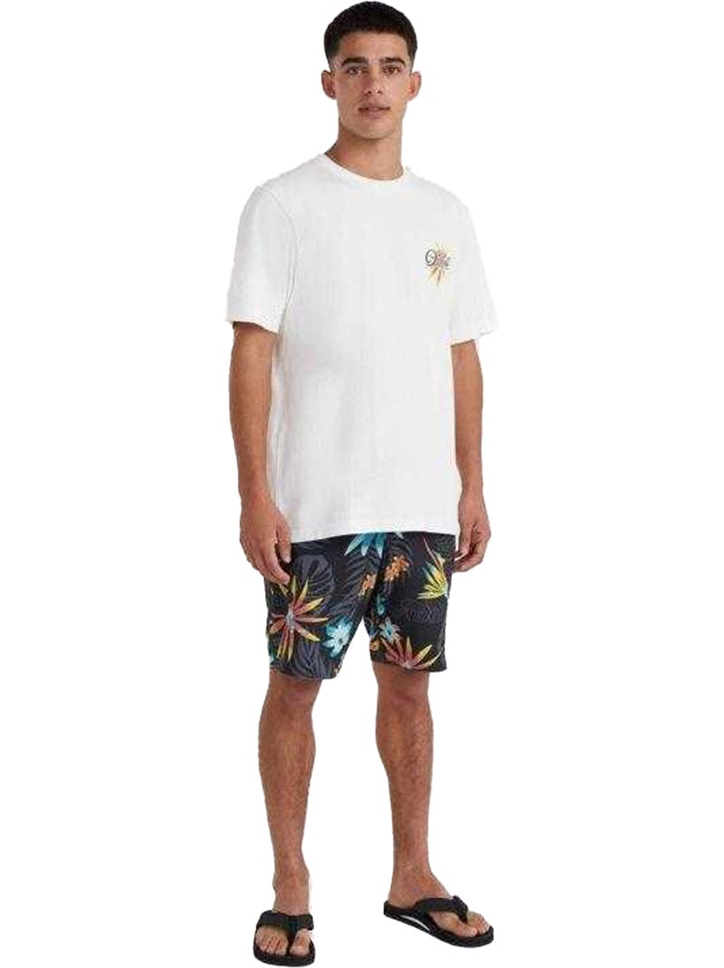 Camiseta diseño playa para hombre - o´neill Blanco - Kiabi