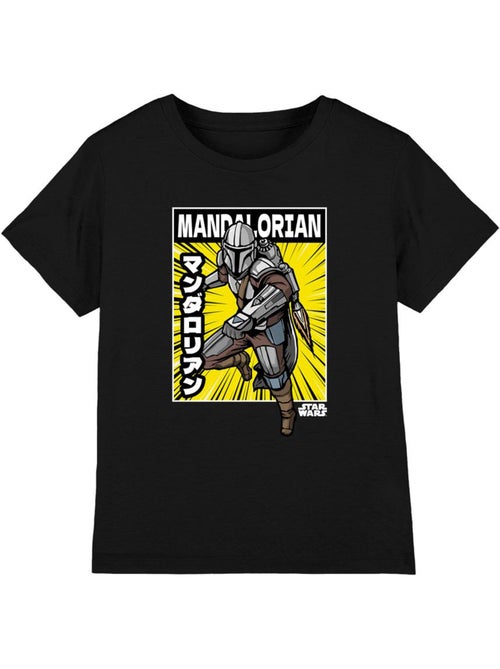 Camiseta diseño pose de cómic para niños/niñas - star wars the mandalorian - Kiabi Camiseta diseño pose de cómic para niños/niñas - star wars the mandalorian - Kiabi