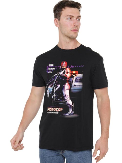 Camiseta diseño póster para adultos unisex - robocop - Kiabi