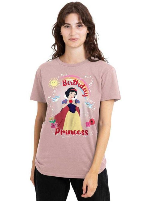 Camiseta diseño princesa para mujer - snow white and the seven dwarfs - Kiabi Camiseta diseño princesa para mujer - snow white and the seven dwarfs - Kiabi
